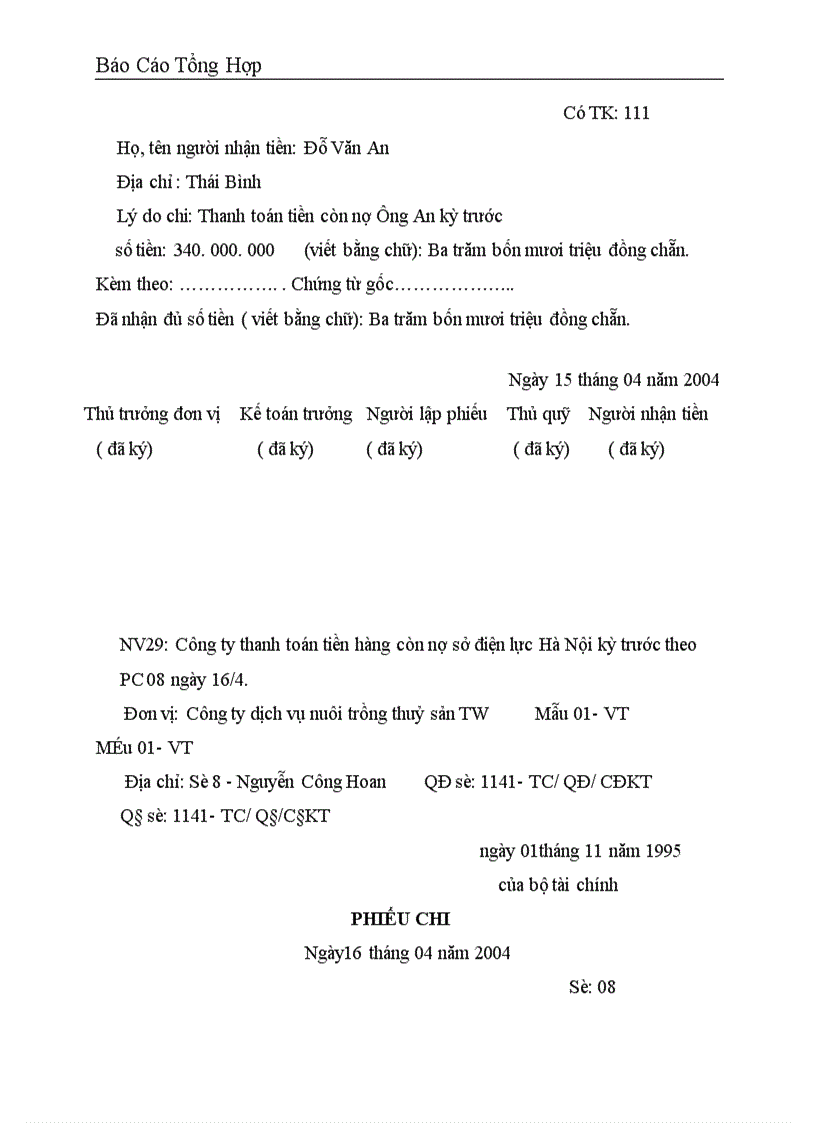 image for page Công tác hạch toán kế toán tại Công ty dịch vụ nuôi trồng thuỷ sản trung ương 1