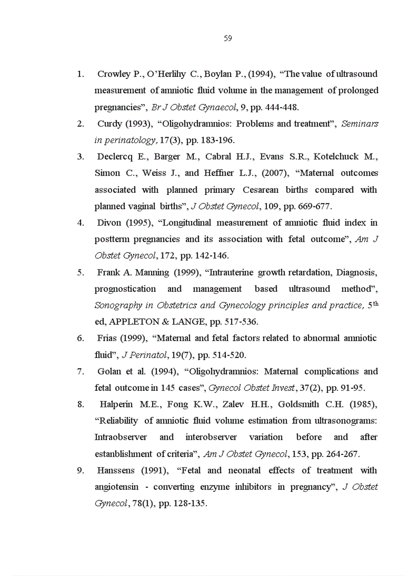 image for page Nghiên cứu một số yếu tố nguy cơ liên quan và cách xử trí thiểu ối ở thai từ trên 387 tuần trở lên tại bệnh viện Phụ sản trung ương từ tháng 2 tháng 7 năm 2009
