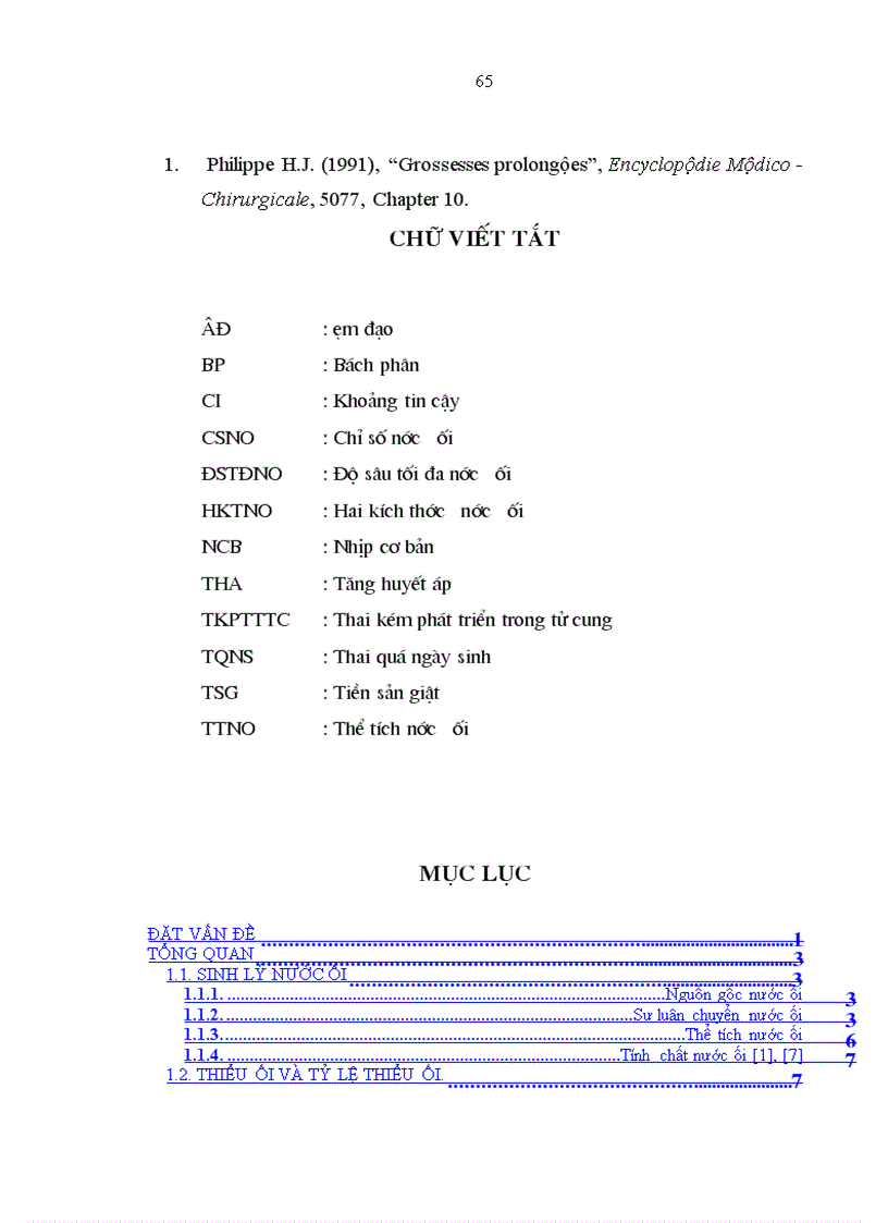 image for page Nghiên cứu một số yếu tố nguy cơ liên quan và cách xử trí thiểu ối ở thai từ trên 387 tuần trở lên tại bệnh viện Phụ sản trung ương từ tháng 2 tháng 7 năm 2009