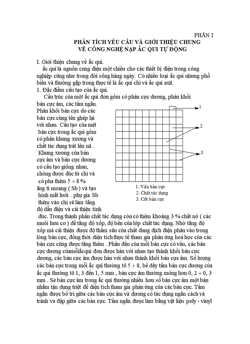 image for page Phân tích yêu cầu và giới thiệu chung về công nghệ nạp ắc qui tự động 1