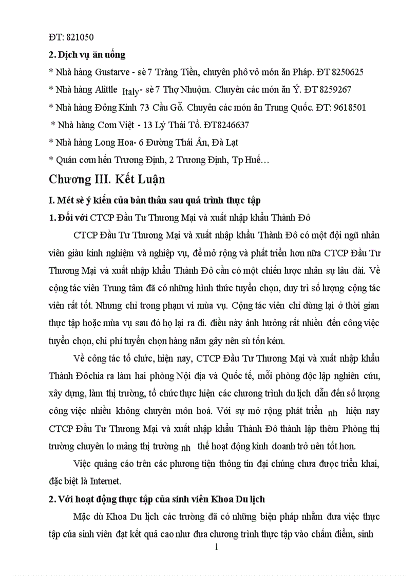 image for page Báo cáo thực tập tổng hợp tại CTCP Đầu Tư Thương Mại và xuất nhập khẩu Thành Đô