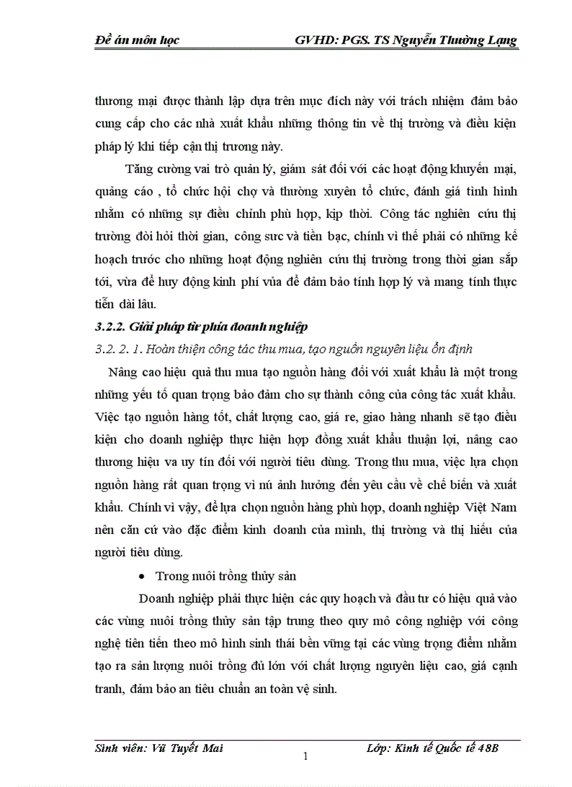 image for page Thực trạng xuất khẩu thủy sản của Việt Nam sang thị trường Mỹ