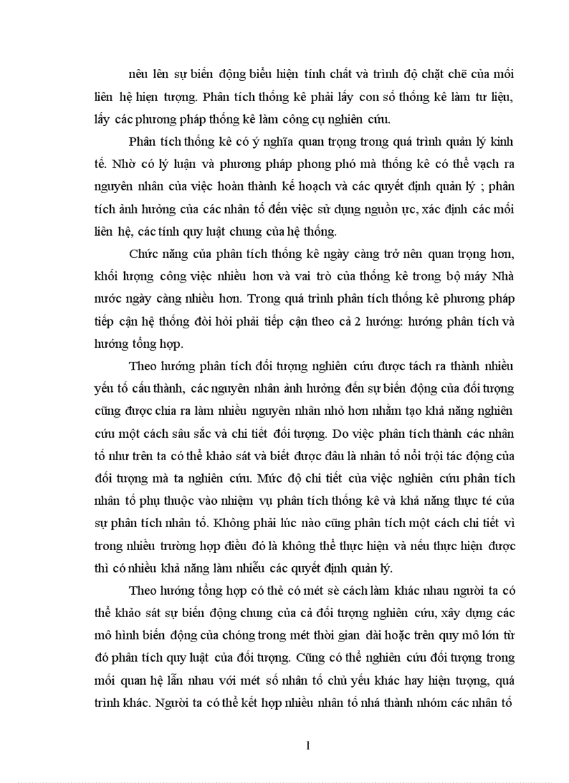 image for page Phương pháp chỉ số thống kê và vận dụng phân tích biến động tổng doanh thu của khách sạn Sông Nhuệ thời kỳ 1996 2000 1