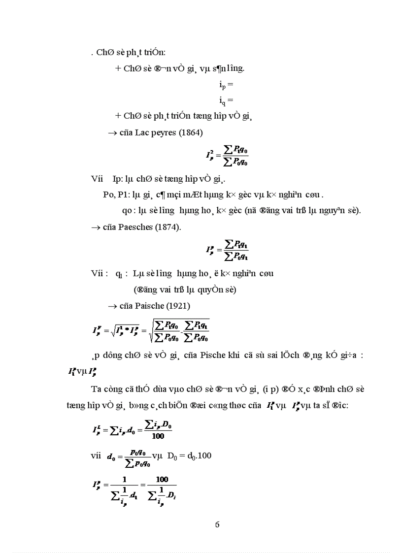 image for page Phương pháp chỉ số thống kê và vận dụng phân tích biến động tổng doanh thu của khách sạn Sông Nhuệ thời kỳ 1996 2000 1