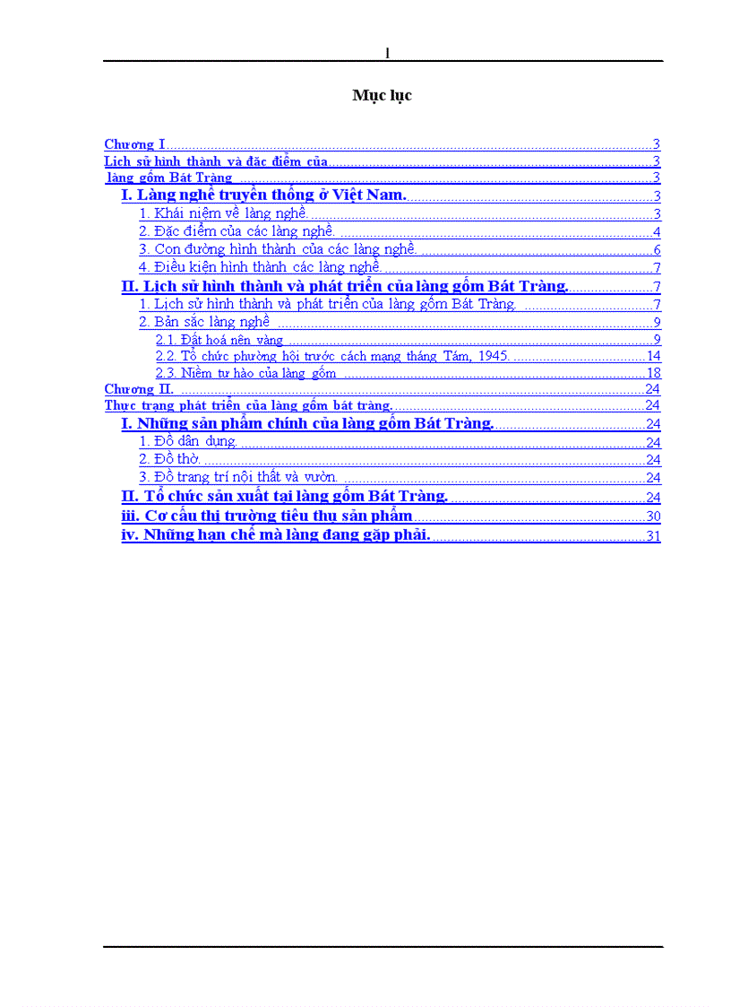 image for page Thực trạng phát triển của làng gốm Bát Tràng