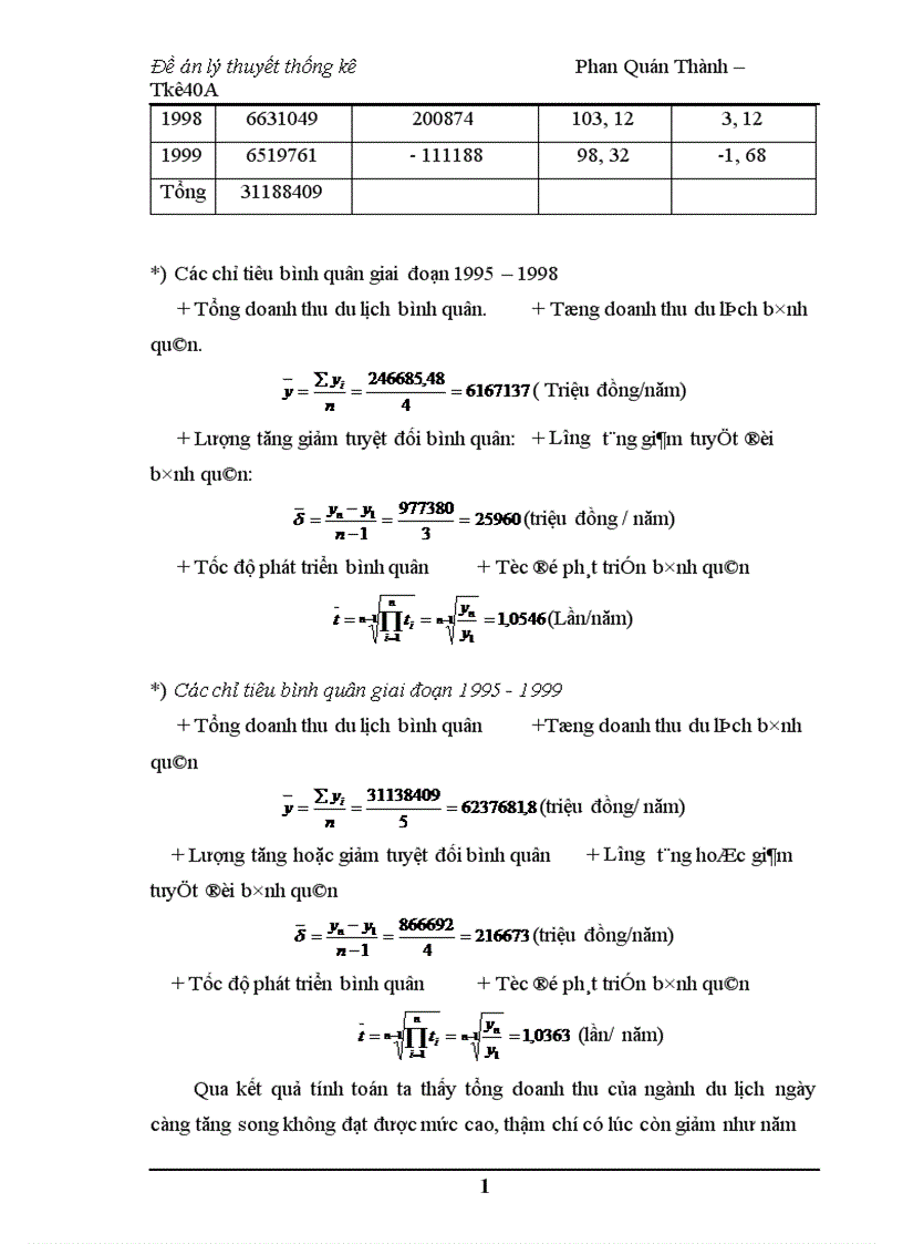 image for page Dãy số thời gian trong việc phân tích và dự đoán thống kê về Du Lịch 1