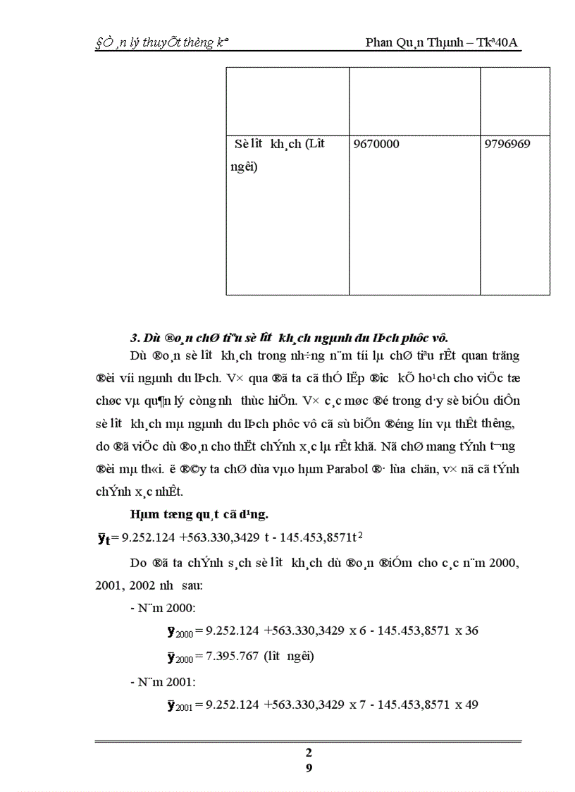 image for page Dãy số thời gian trong việc phân tích và dự đoán thống kê về Du Lịch 1