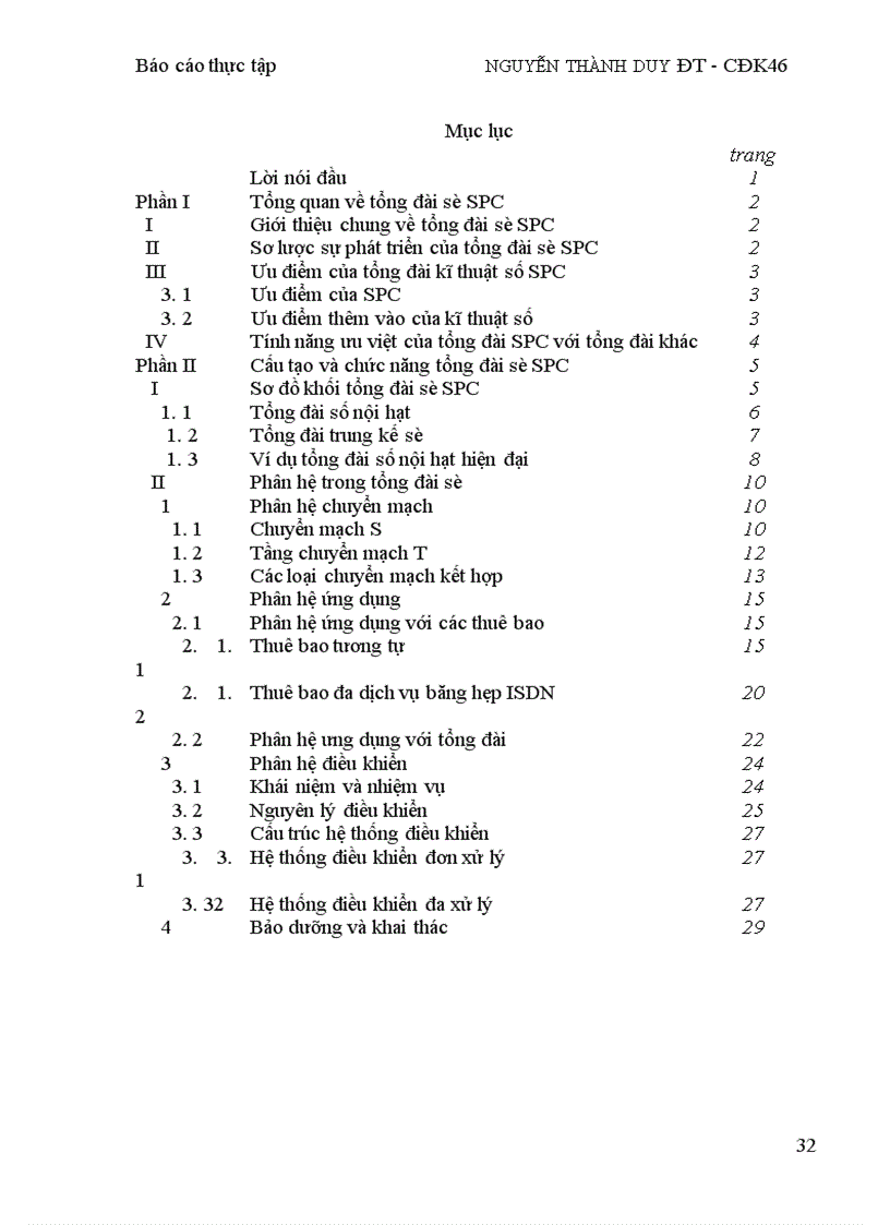 image for page Cấu tạo và chức năng tổng đài số SPC