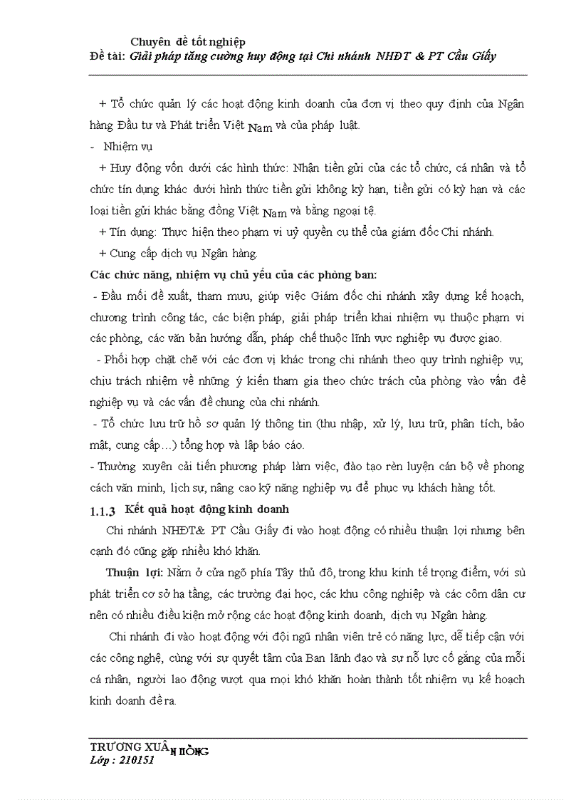 image for page Giải pháp tăng cường huy động vốn tại Chi nhánh Ngân hàng Đầu tư và Phát triển Cầu Giấy 1