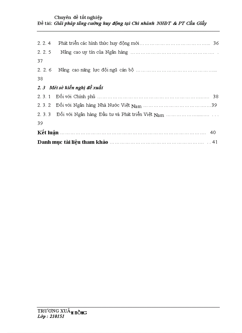 image for page Giải pháp tăng cường huy động vốn tại Chi nhánh Ngân hàng Đầu tư và Phát triển Cầu Giấy 1