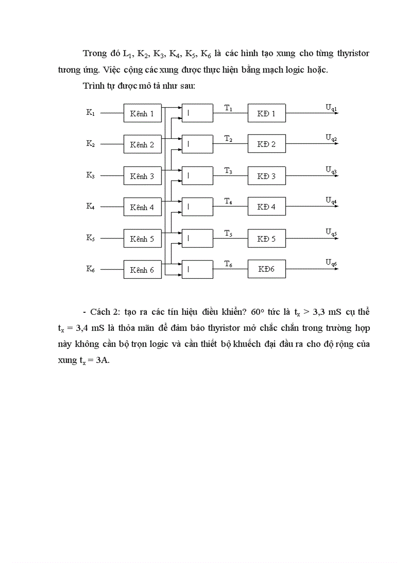 image for page Tính toán và thiết kế bộ đbiến đổi xoay chiều xoay chiều 3 pha tạo thành nguòn áp tải điện trở đấu Y không trung tính
