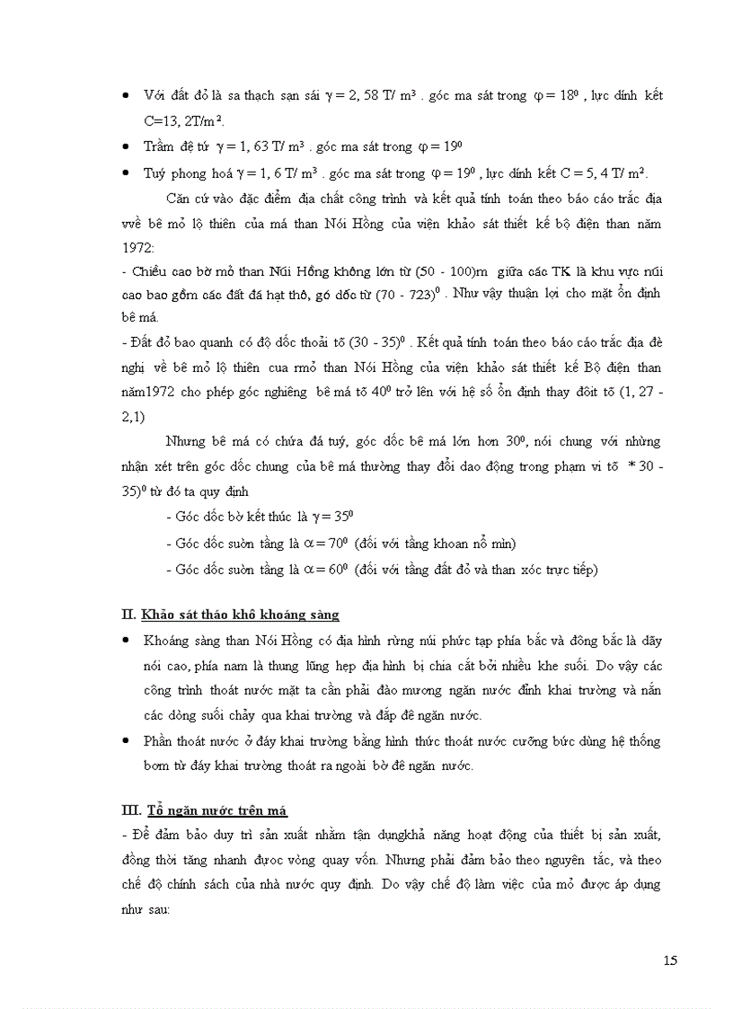 image for page Lựa chọn hệ thống khai thác