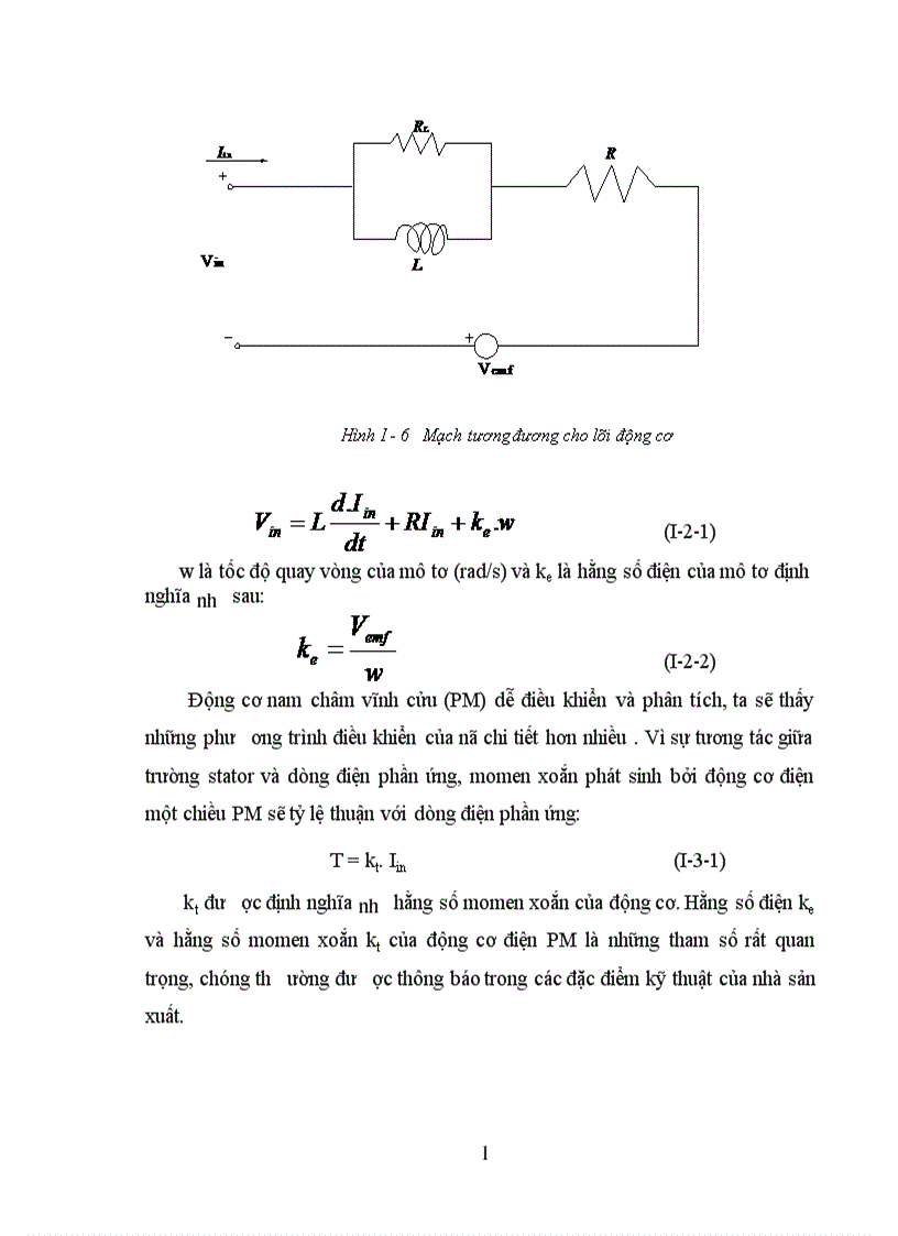 image for page Thiết kế phần cứng điều khiển động cơ một chiều