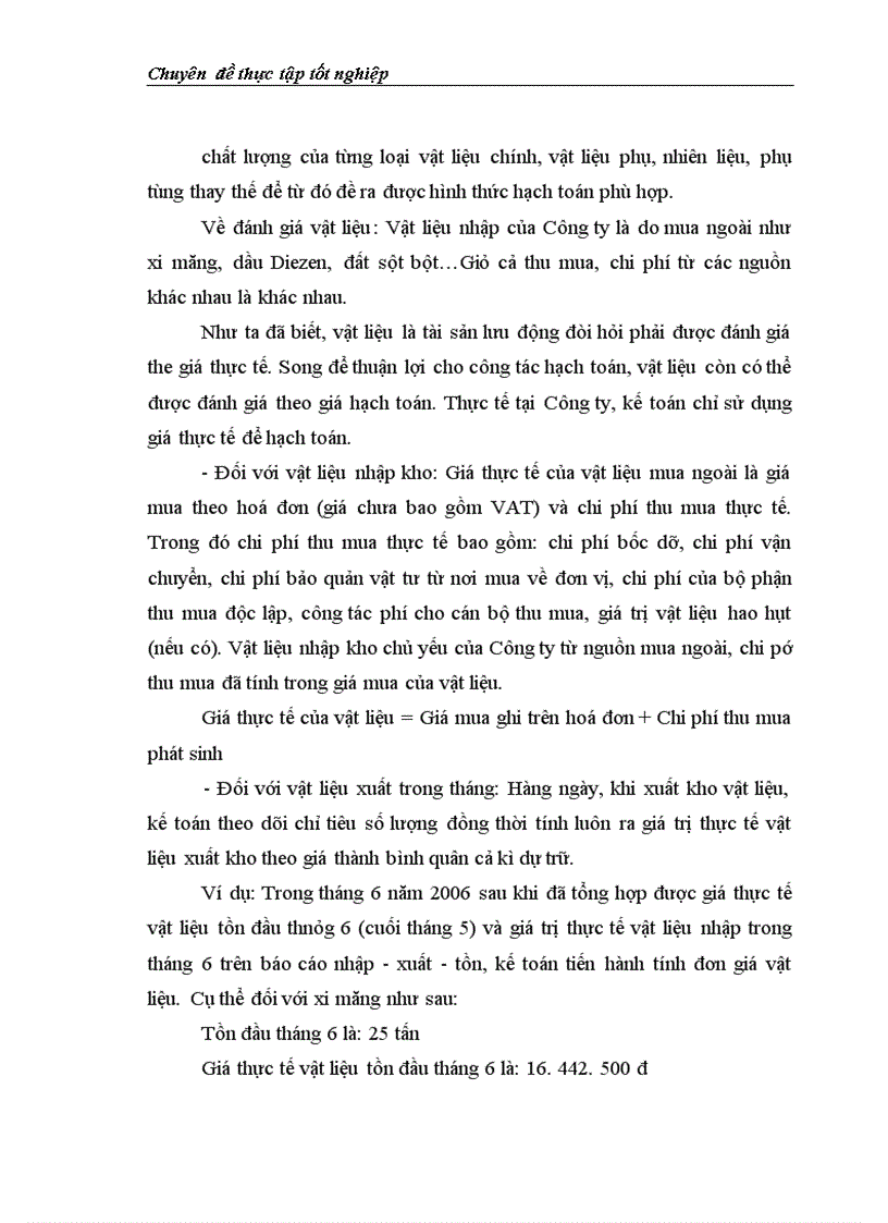 image for page Hạch toán vật liệu ở Công ty cổ phần Tàu cuốc và Xây dựng Phát triển nông thôn Nam Định 1