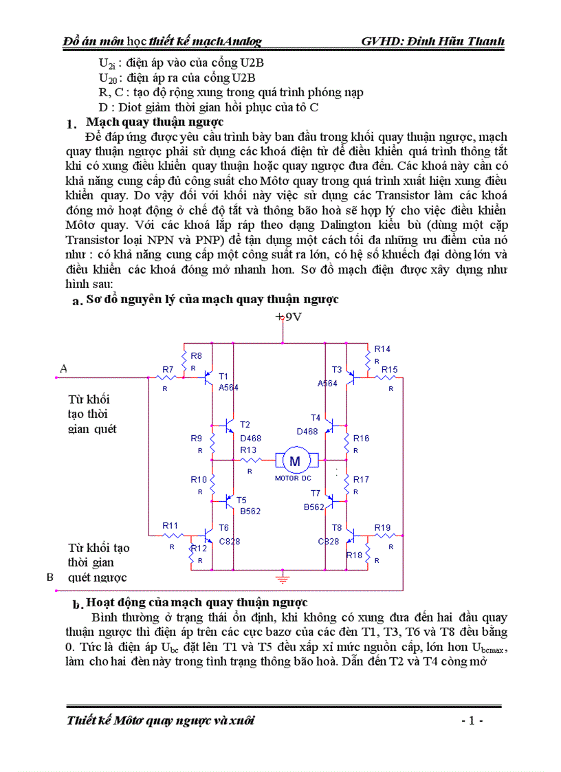 image for page Môn học thiết kế mạch Analog