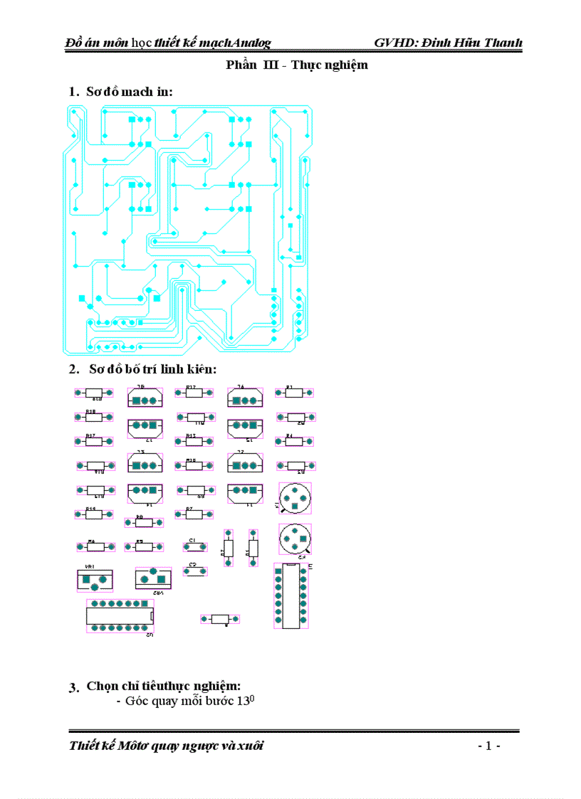 image for page Môn học thiết kế mạch Analog