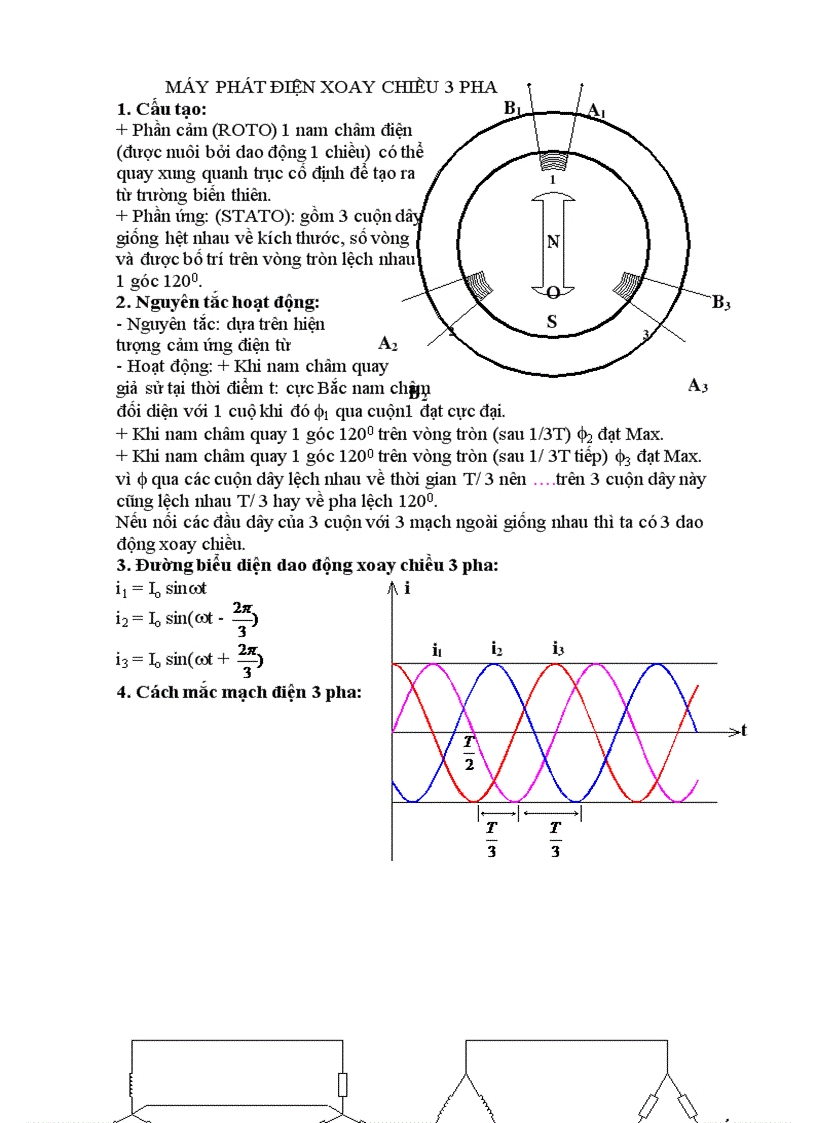 image for page Máy phát điện xoay chiều 3 pha