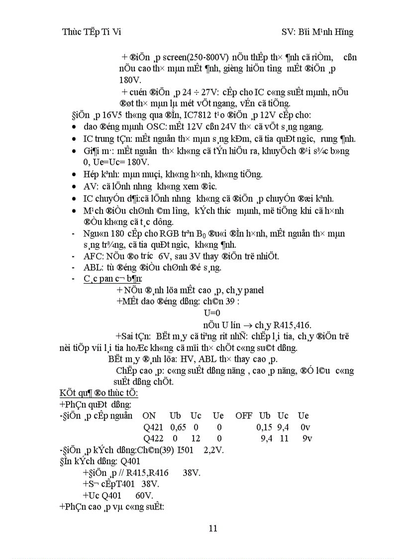 image for page Các linh kiện dùng trong máy màu