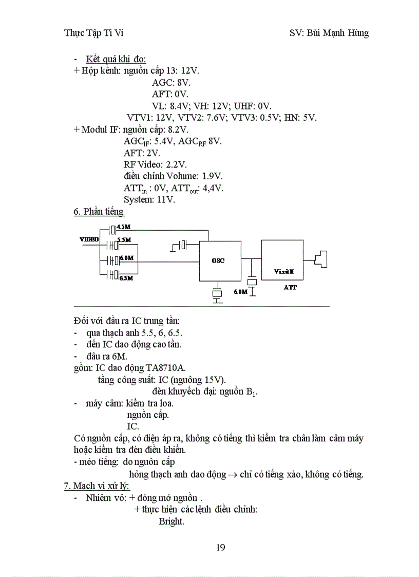 image for page Các linh kiện dùng trong máy màu