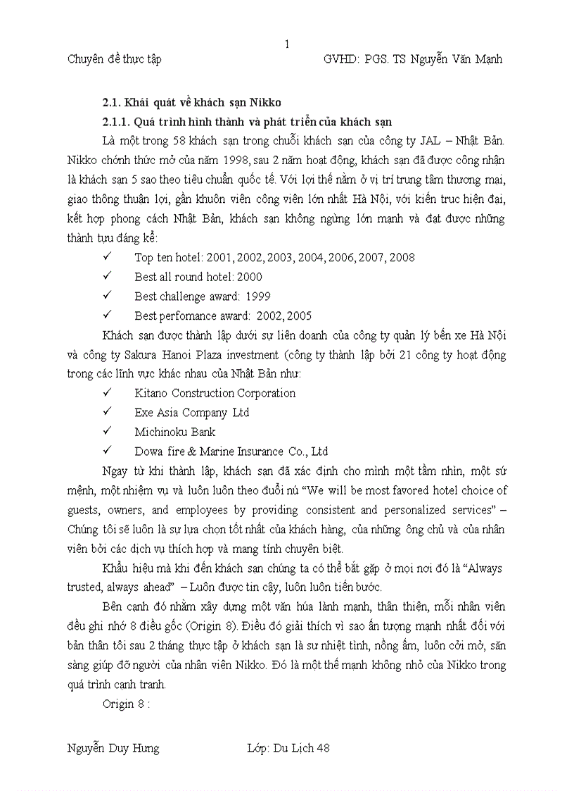 image for page Nâng cao năng lực cạnh tranh của nhà hàng Tao Li khách sạn Nikko 1
