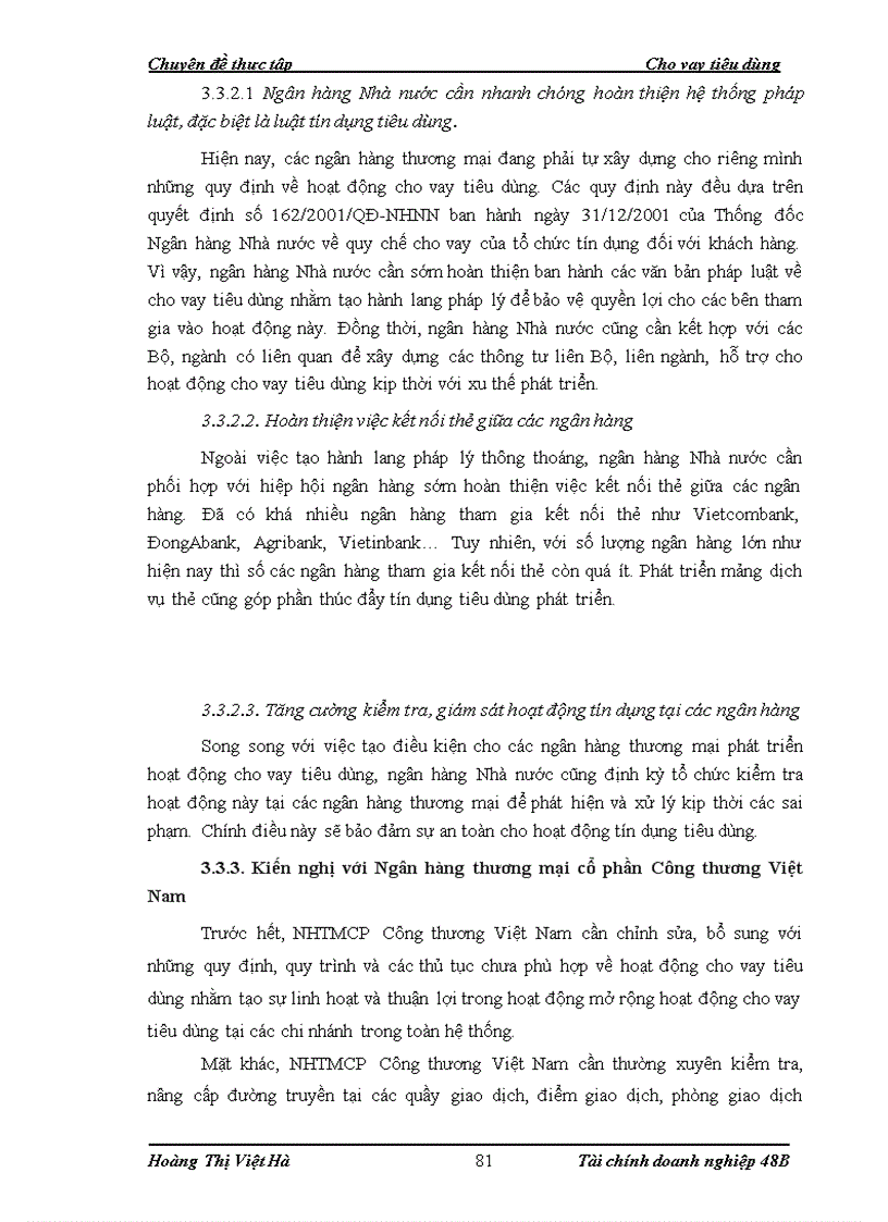 image for page Phát triển hoạt động cho vay tiêu dùng tại Ngân hàng Thương mại Cổ phần Công thương Việt Nam chi nhánh Hoàn Kiếm 1