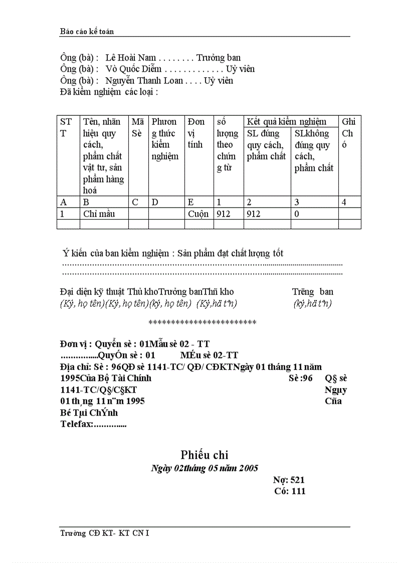 image for page Thực trạng công tác hạch toán kế toán tổng hợp tại Công ty dệt len Mùa Đông 1