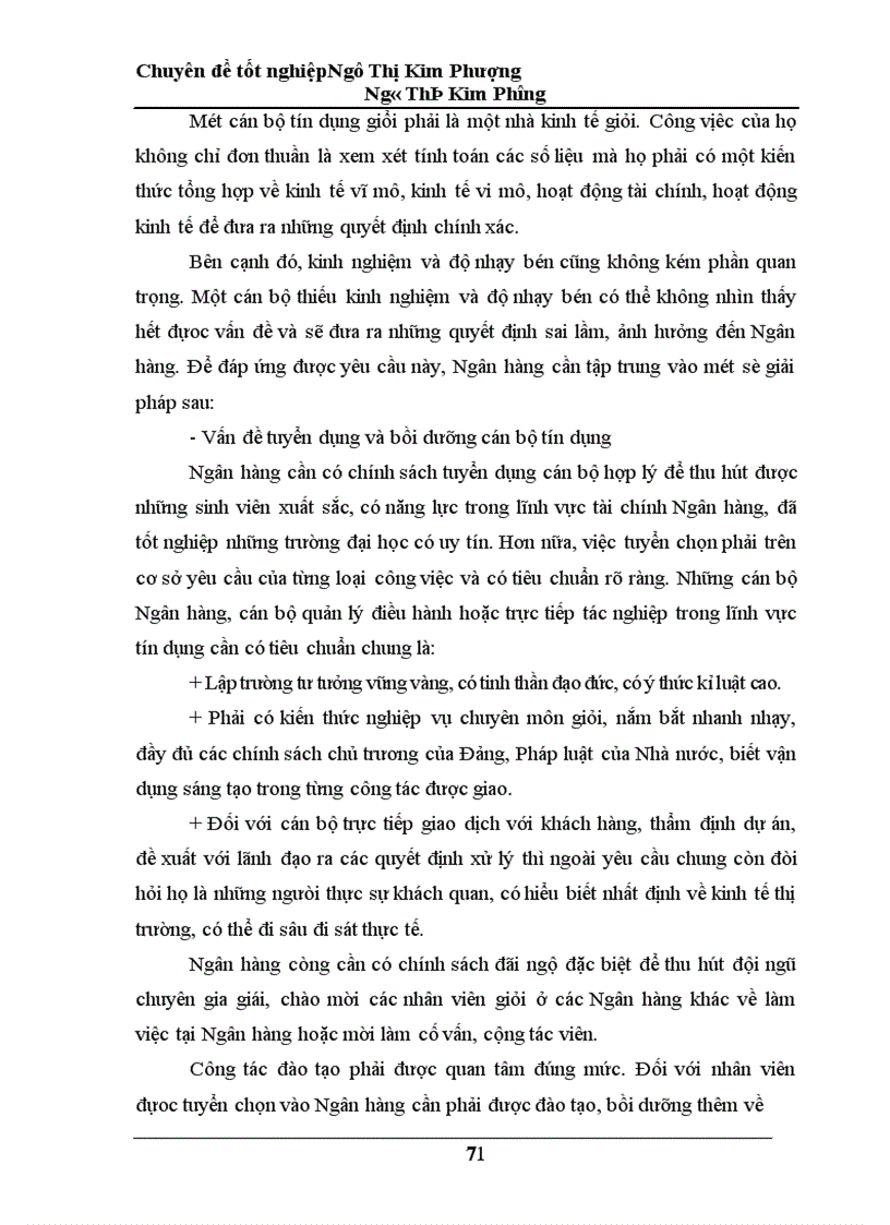 image for page Giải pháp nâng cao chất lượng tín dụng ngắn hạn tại Ngân hàng Công thương Nam Định 1