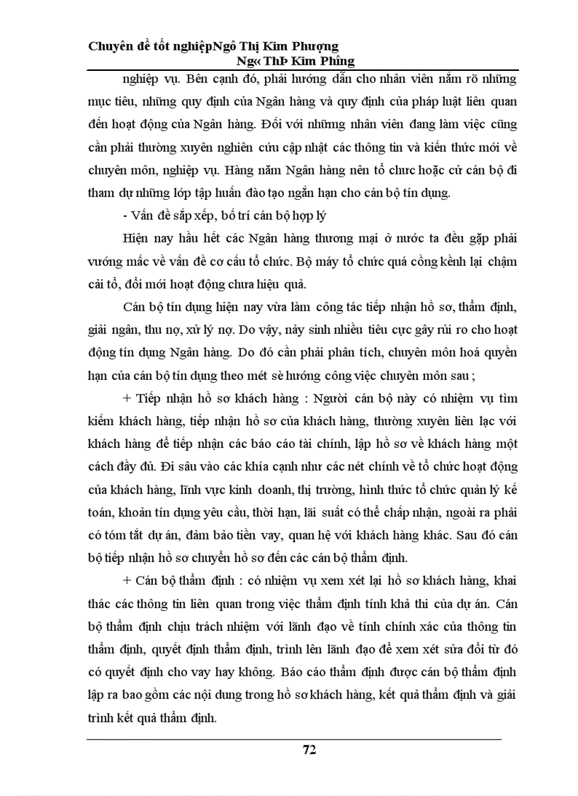 image for page Giải pháp nâng cao chất lượng tín dụng ngắn hạn tại Ngân hàng Công thương Nam Định 1