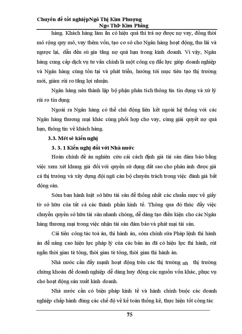 image for page Giải pháp nâng cao chất lượng tín dụng ngắn hạn tại Ngân hàng Công thương Nam Định 1