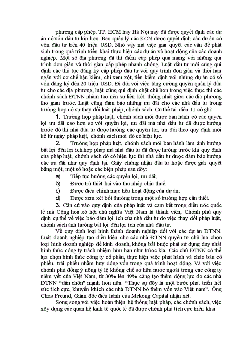 image for page Tìm hiểu những đổi mới trong cuộc sống khuyến khích đầu tư nước ngoài của Việt Nam 1