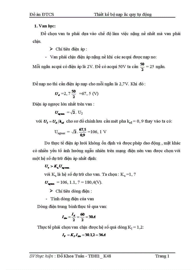 image for page Thiết kế bộ nạp ắc quy tự động ổn dòng và ổn áp