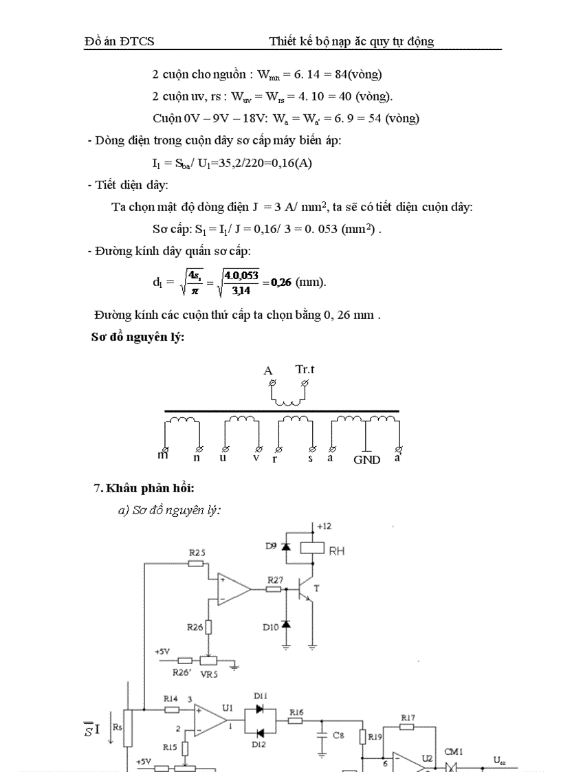 image for page Thiết kế bộ nạp ắc quy tự động ổn dòng và ổn áp