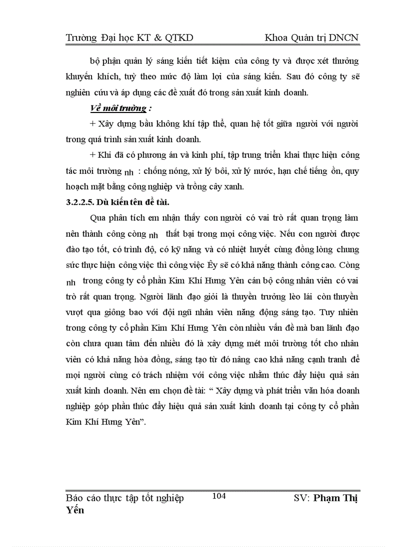 image for page Xây dựng và phát triển văn hóa doanh nghiệp góp phần thúc đẩy hiệu quả sản xuất kinh doanh tại công ty cổ phần Kim Khí Hưng Yên