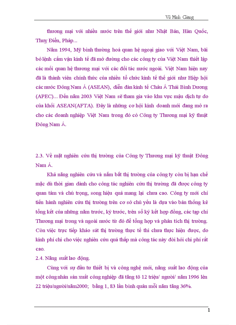 image for page Báo cáo thực tập tổng hợp tại Công ty Thương mại kỹ thuật Đông Nam á 1