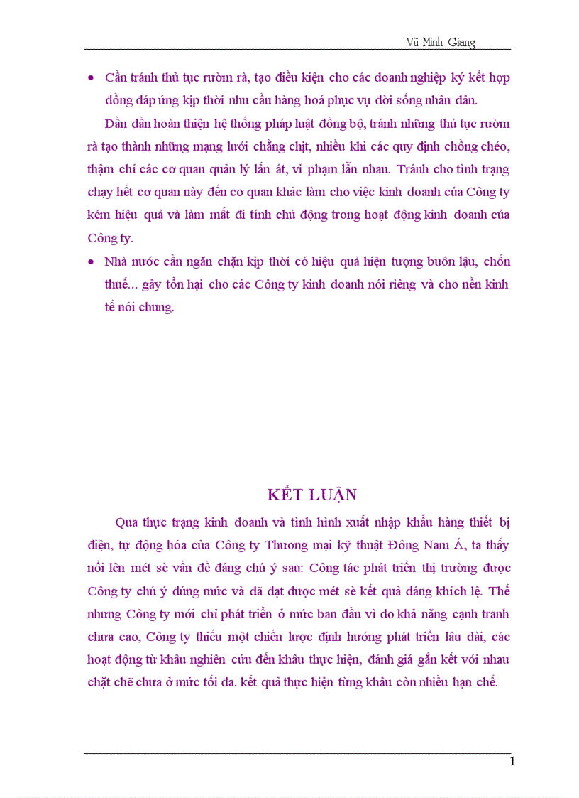 image for page Báo cáo thực tập tổng hợp tại Công ty Thương mại kỹ thuật Đông Nam á 1