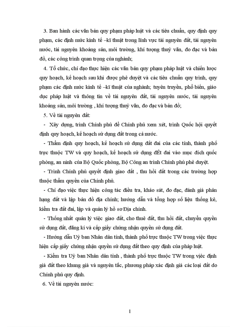 image for page Báo cáo thực tập tổng hợp tại Bộ Tài nguyên và Môi trường