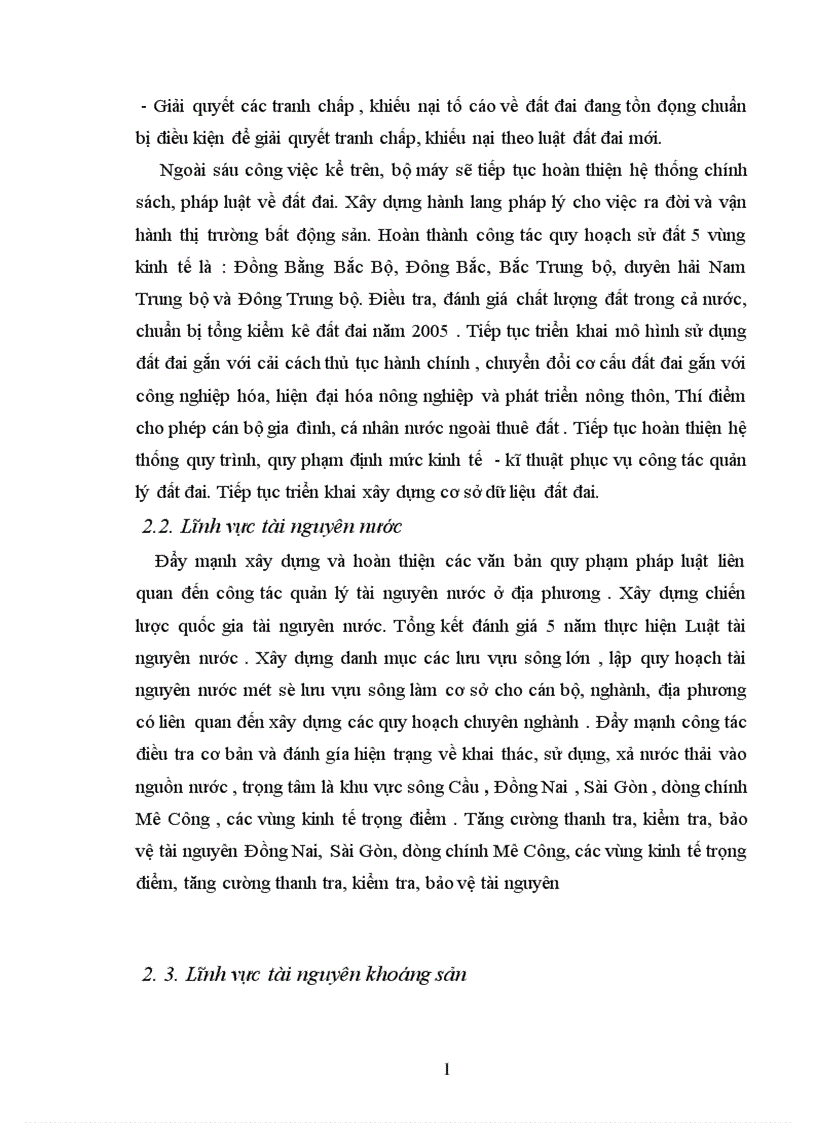 image for page Báo cáo thực tập tổng hợp tại Bộ Tài nguyên và Môi trường