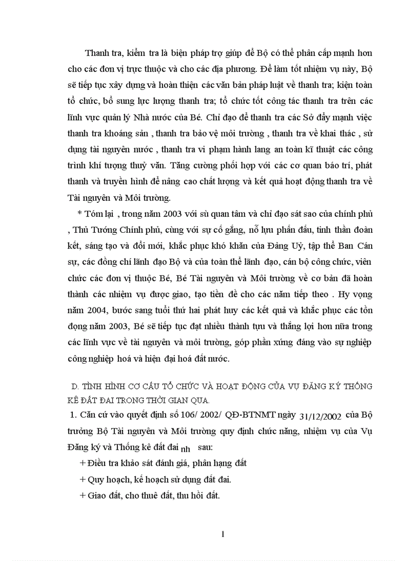 image for page Báo cáo thực tập tổng hợp tại Bộ Tài nguyên và Môi trường