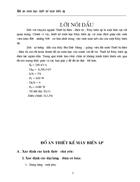 Thiết kế máy biến áp điện lực ngâm dầu