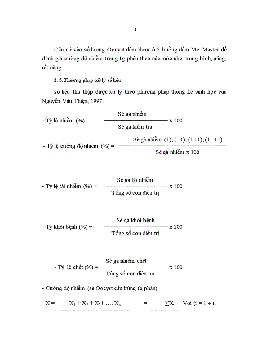 image for page Áp dụng một số biện pháp kỹ thuật trong phòng và điều trị bệnh cầu trùng gà tại huyện Phú Lương Thái Nguyên