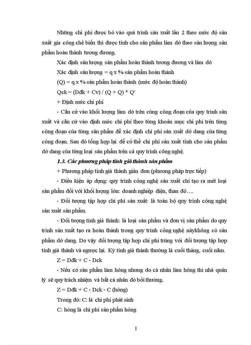 image for page Hoạch toán chi phí sản xuất và tính giá thành sản phẩm