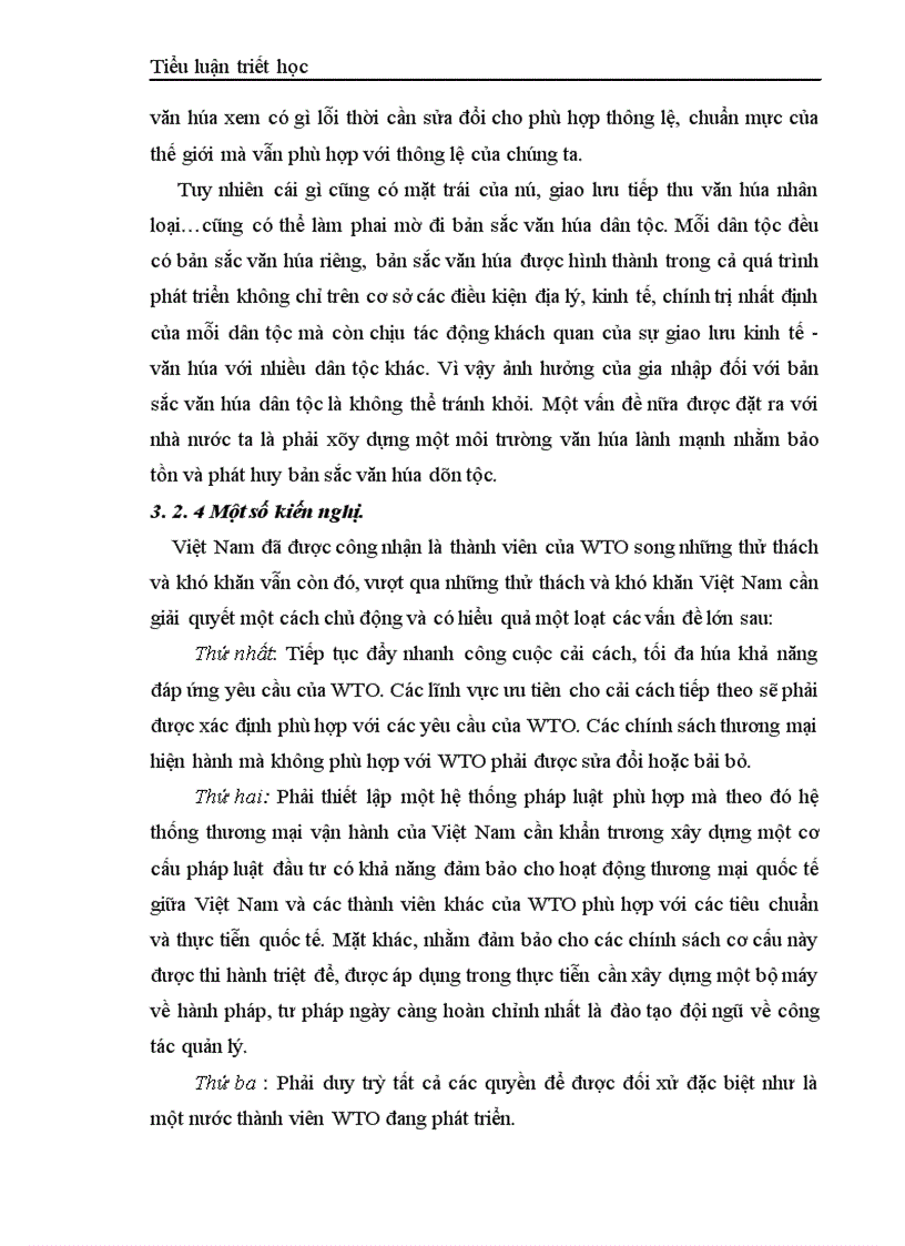 image for page Mâu thuẫn biện chứng với việc tìm hiểu những cơ hội và thách thức khi Việt Nam gia nhập vào tổ chức thương mại thế giới WTO 1