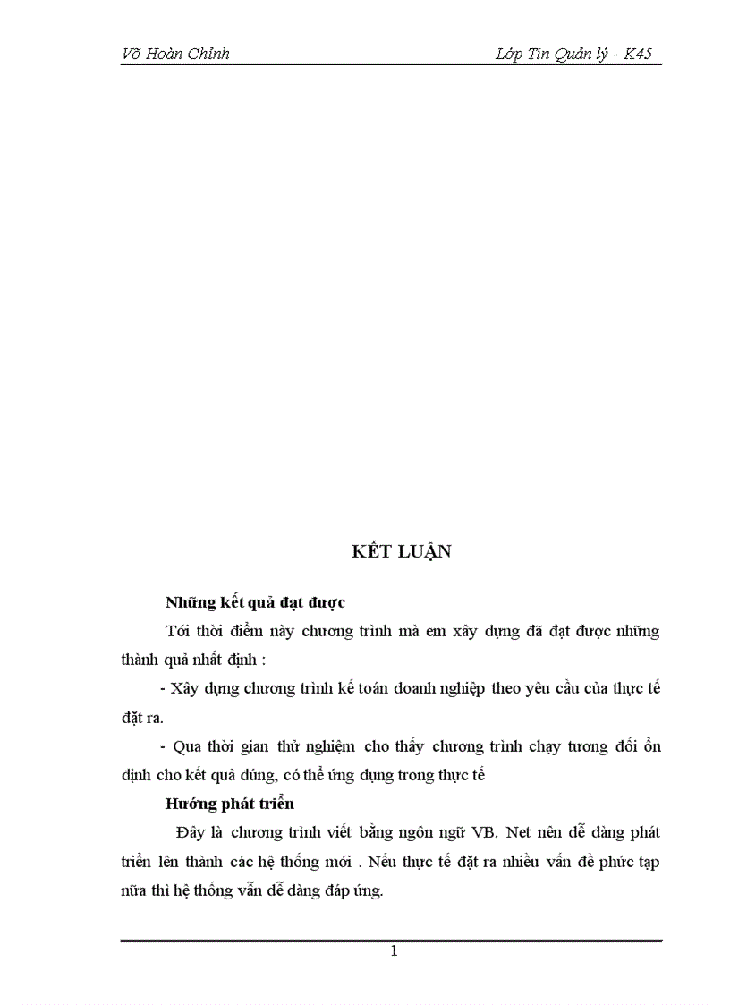 image for page Viết chương trình Phần mền Kế Toán Doanh Nghiệp 1