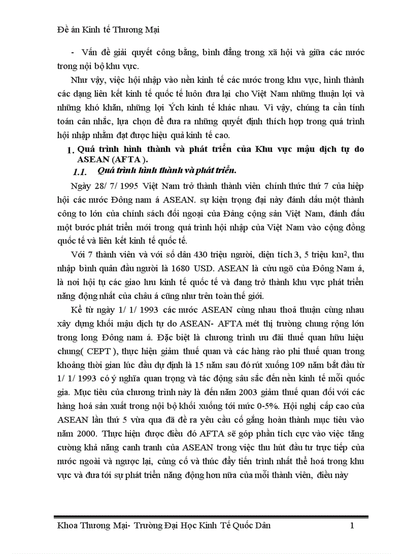 image for page Thúc đẩy xuất khẩu hàng hoá của Việt Nam trong điều kiện thực hiện lộ trình AFTA CEPT 1