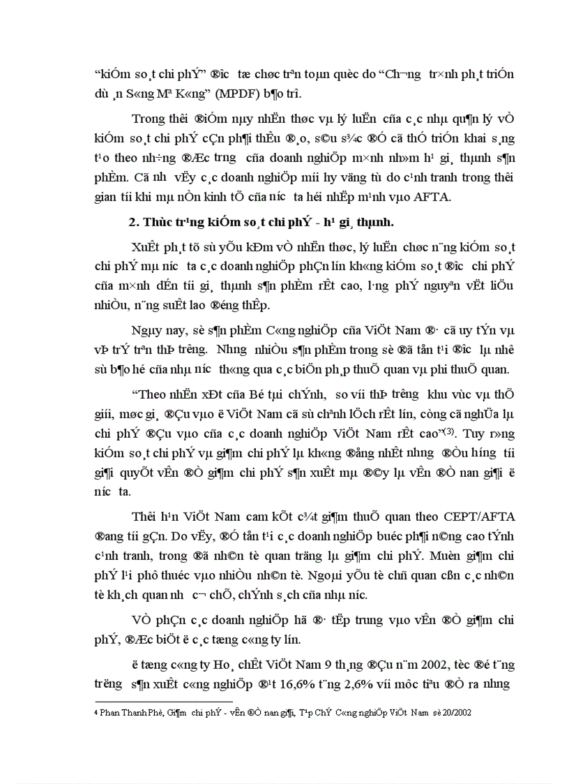 image for page Kiểm soát chi phí trong doanh nghiệp 1