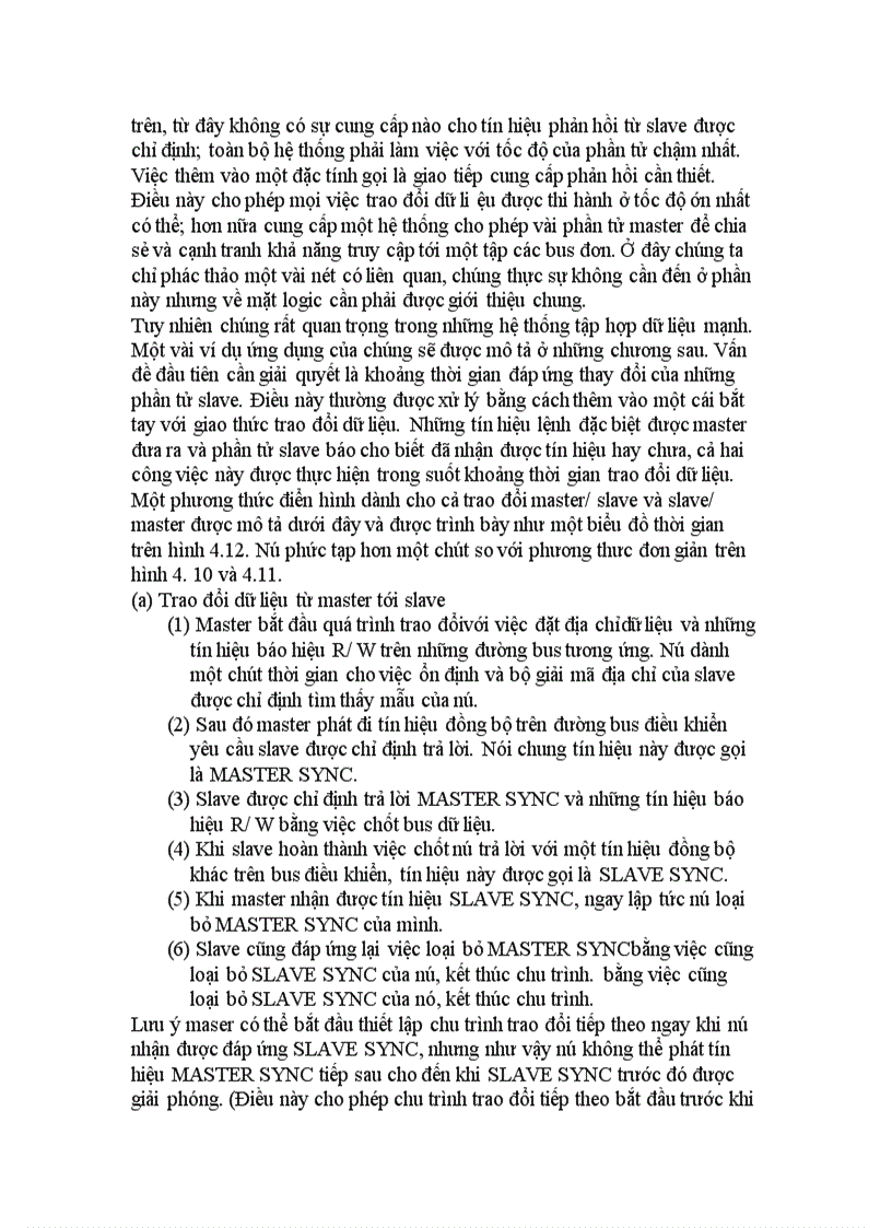 image for page Định thời trao đổi và bus điều khiển