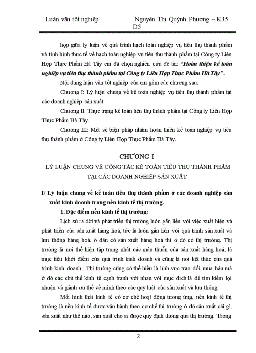image for page Hoàn thiện kế toán nghiệp vụ tiêu thụ thành phẩm tại Công ty Liên Hợp Thực Phẩm Hà Tây 1
