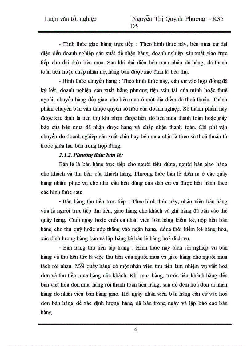 image for page Hoàn thiện kế toán nghiệp vụ tiêu thụ thành phẩm tại Công ty Liên Hợp Thực Phẩm Hà Tây 1