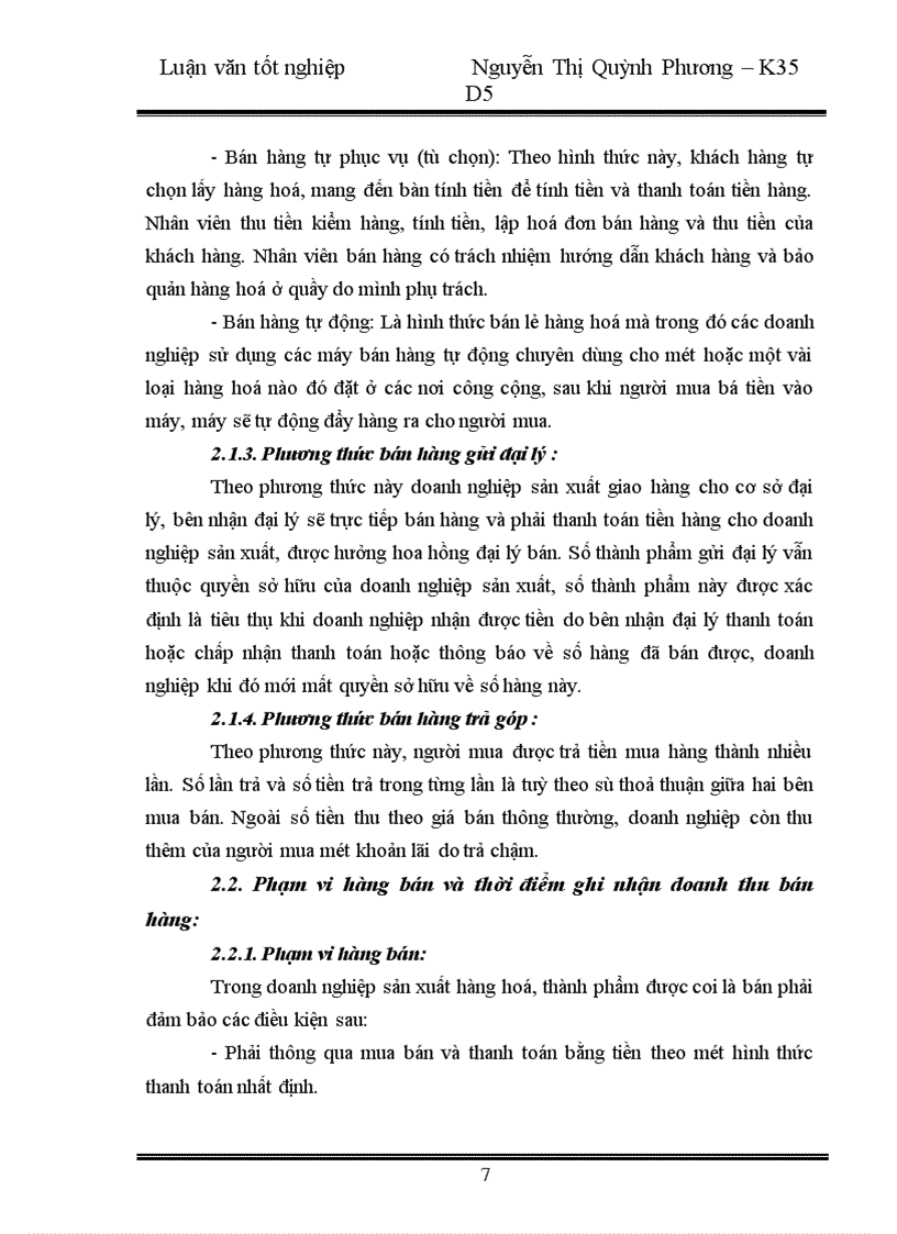 image for page Hoàn thiện kế toán nghiệp vụ tiêu thụ thành phẩm tại Công ty Liên Hợp Thực Phẩm Hà Tây 1