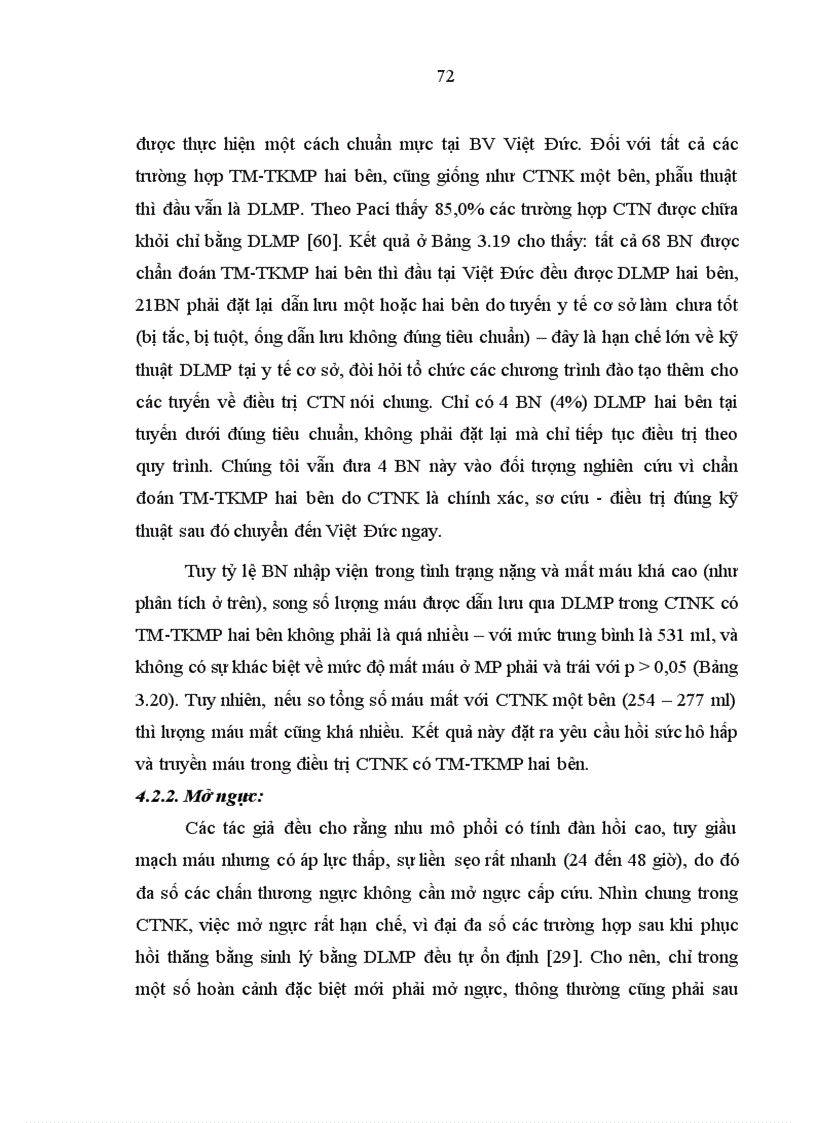 image for page Nghiên cứu đặc điểm lâm sàng cận lâm sàng và kết quả điều trị tràn máu tràn khí màng phổi hai bên trong chấn thương ngực kín 1